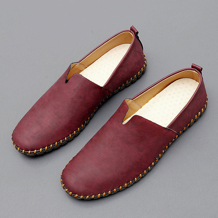 Santorini nahast Loaferid