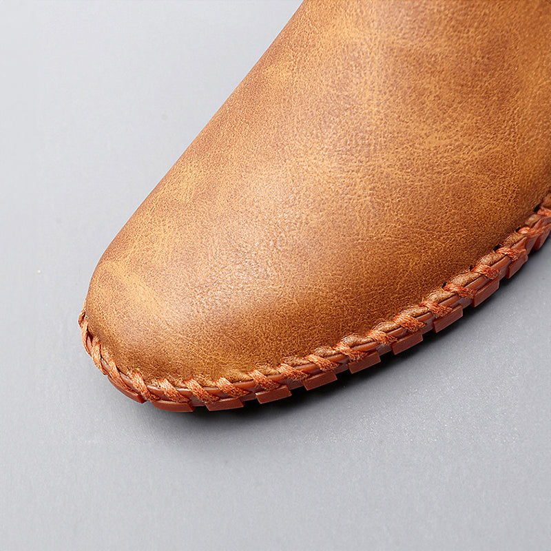 Santorini nahast Loaferid