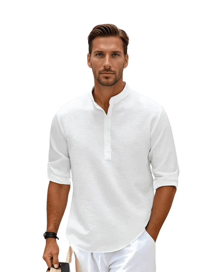 Pikkade varrukatega poloshirt