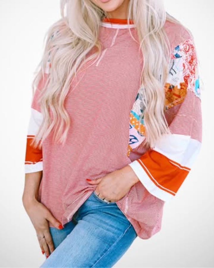 BAILEY™ – Top Batwing Parchwork Kerge