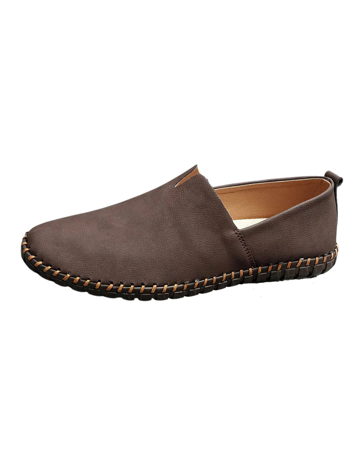 Santorini nahast Loaferid