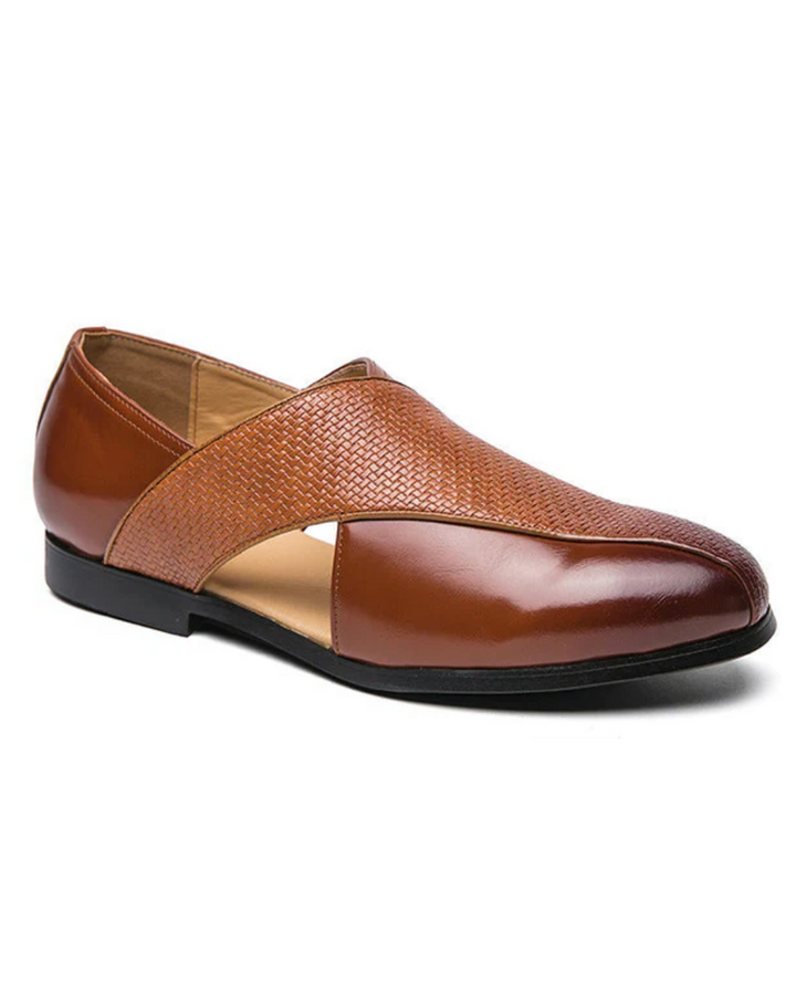 Vintage nahast Loafers
