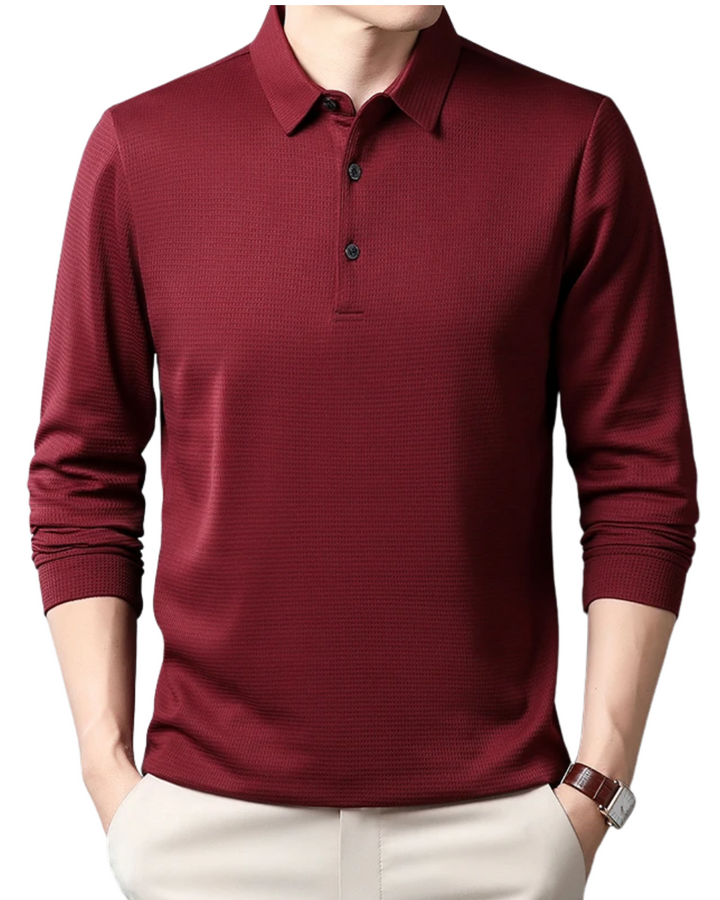 Elegantne polo särk pika varrukaga
