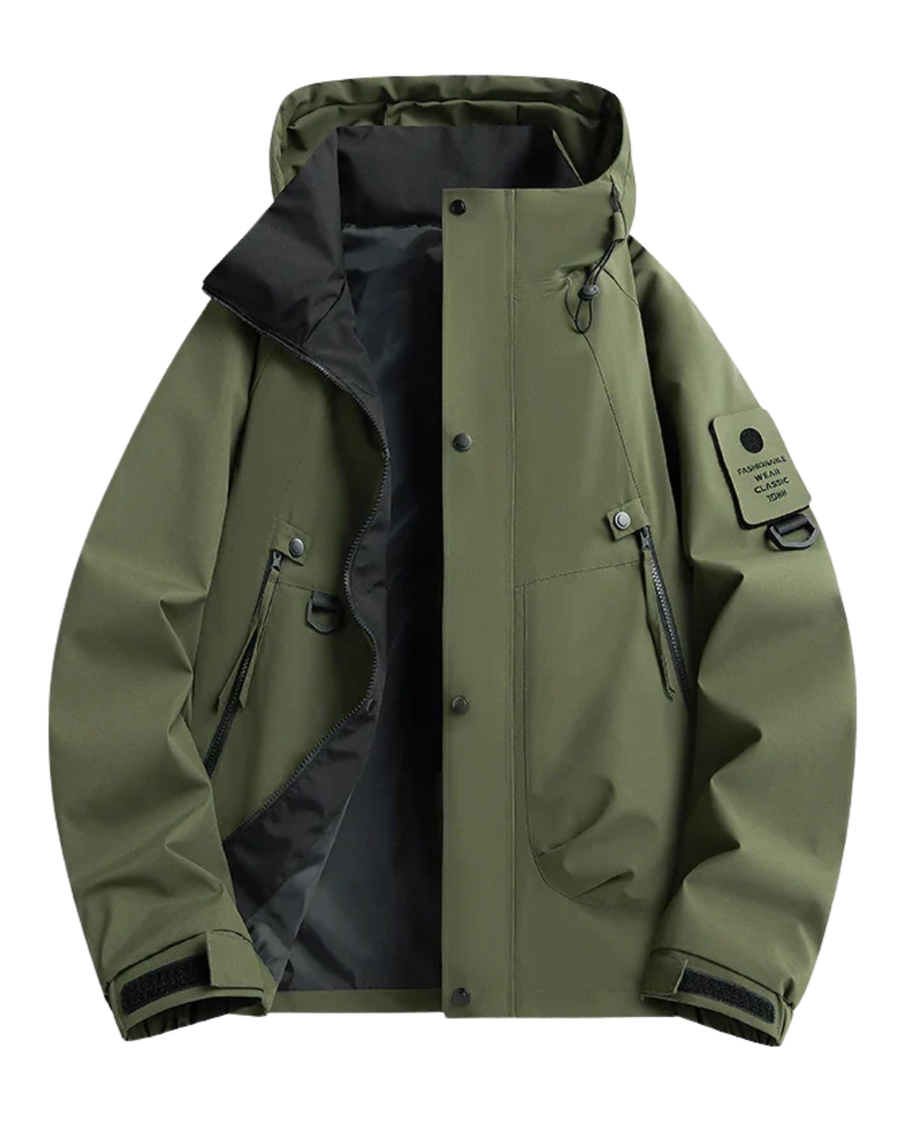 Elegantne Tech Shell-jakke