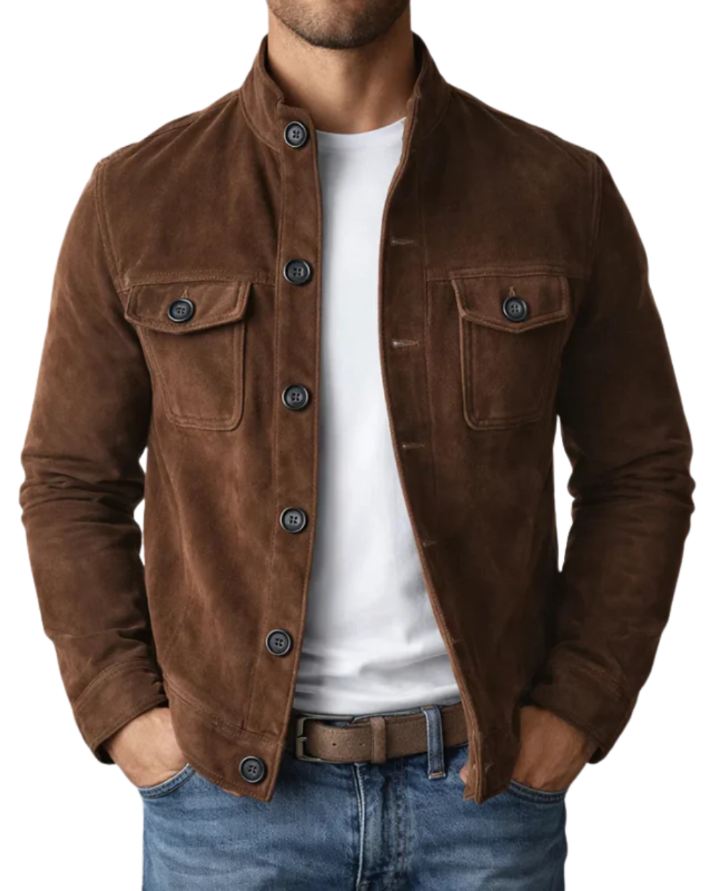 Elegantne Suede Jakk