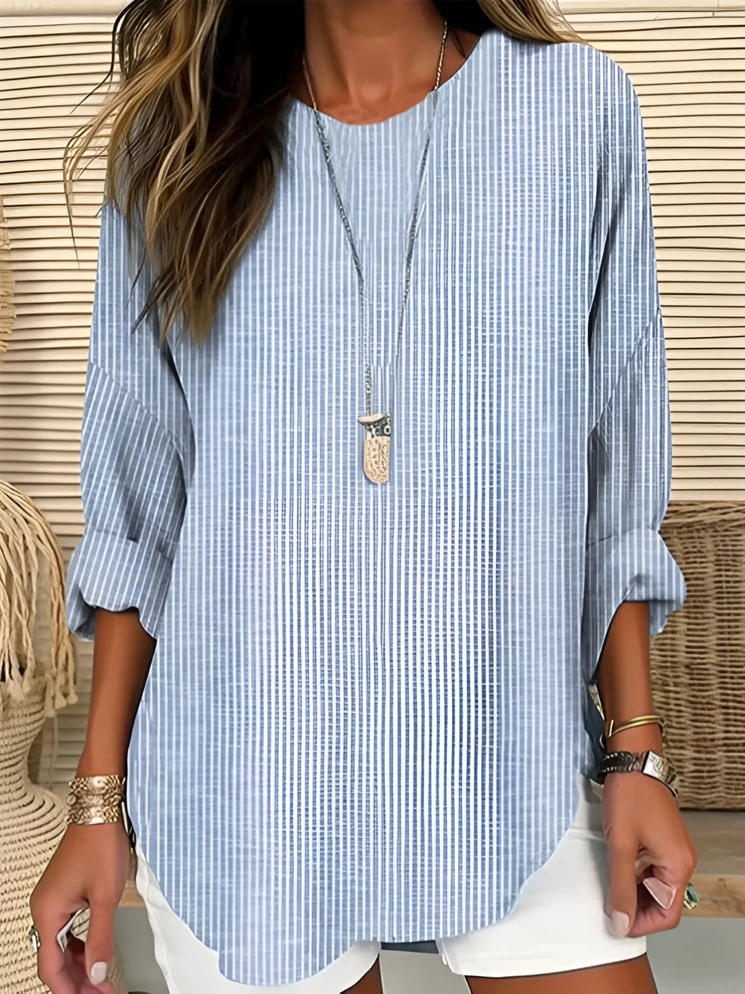 Rhea | Moodne Riba Blouse