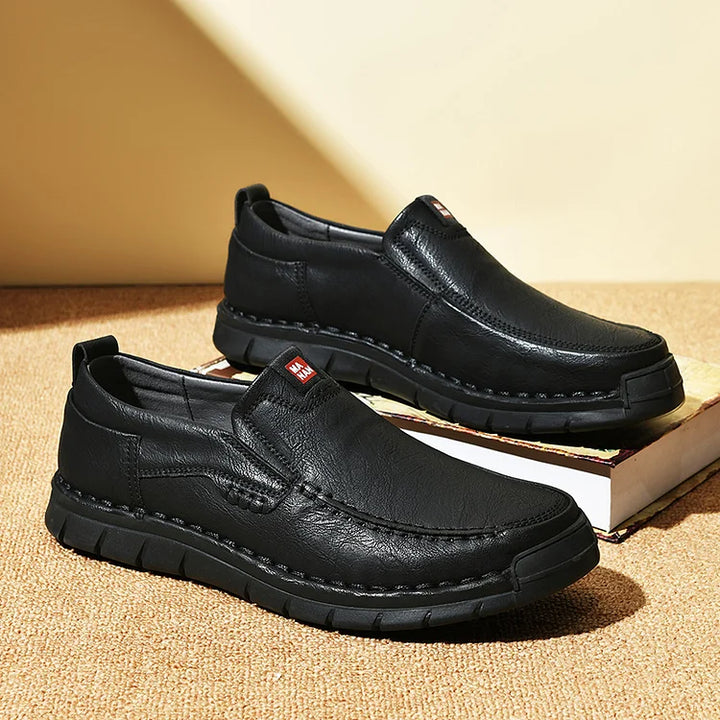 Elegantne Nahast Slip-On Kingad