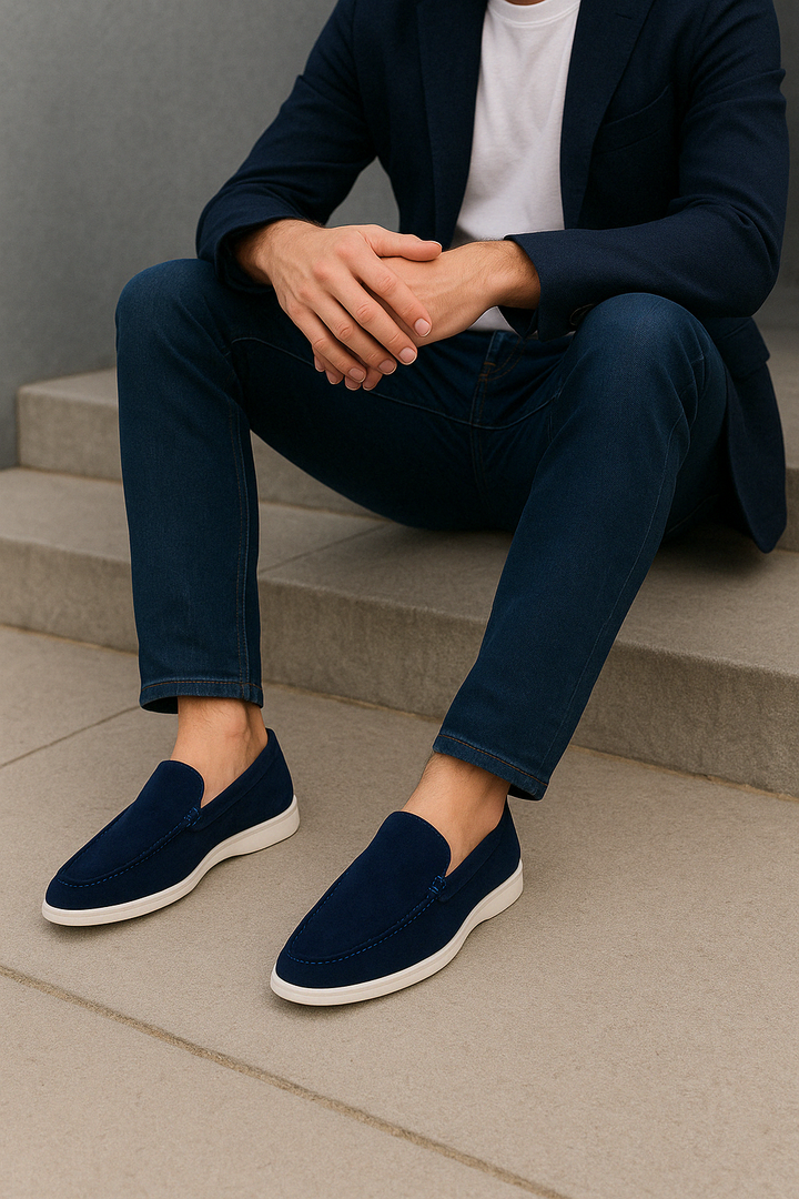 Šikid sametist loafers