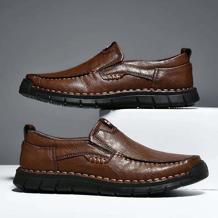 Elegantne Nahast Slip-On Kingad