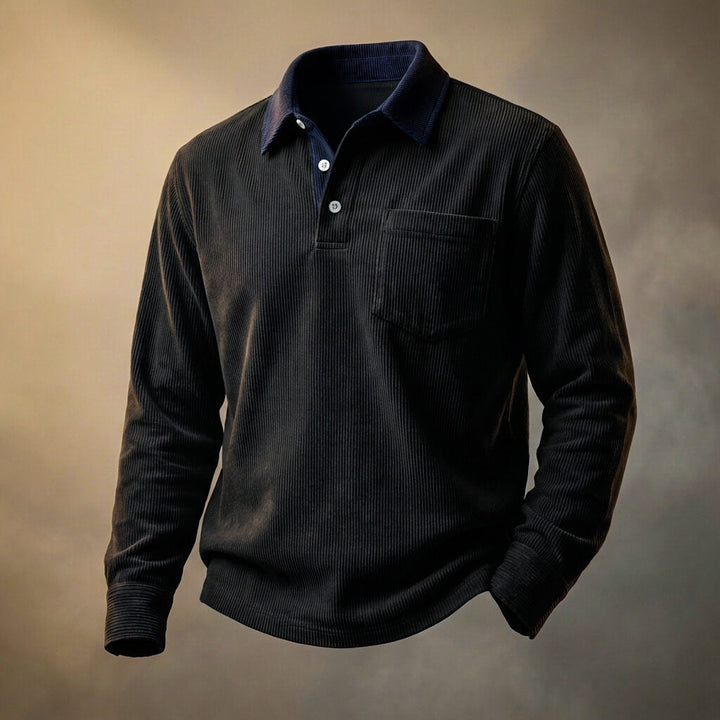 Elegantne poloshirt korduroost