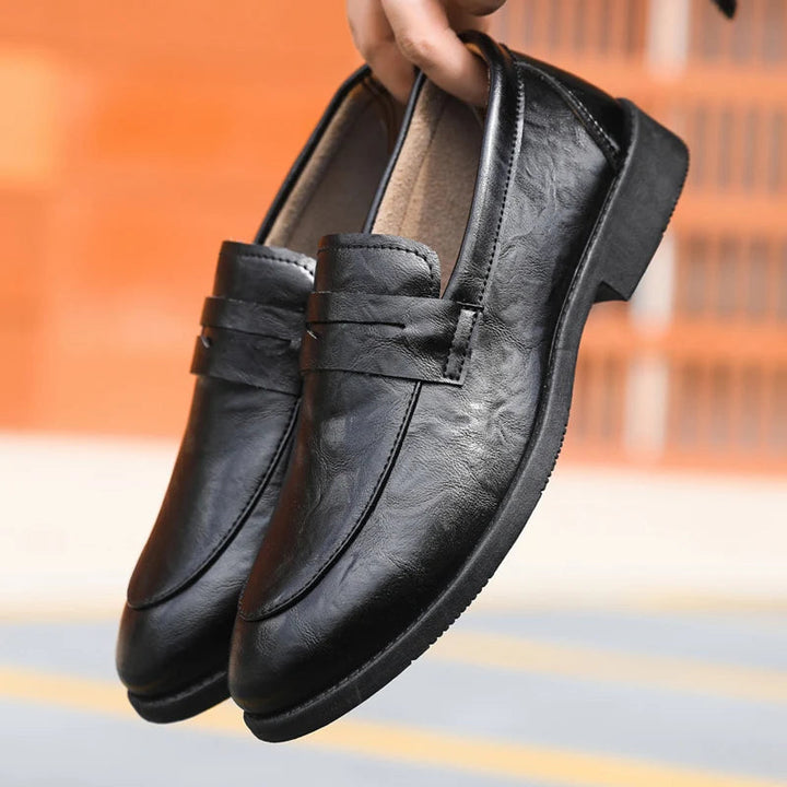 Šikid nahast loafers'id