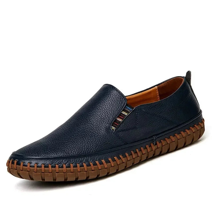 Elegantne nahast slip-on tossud