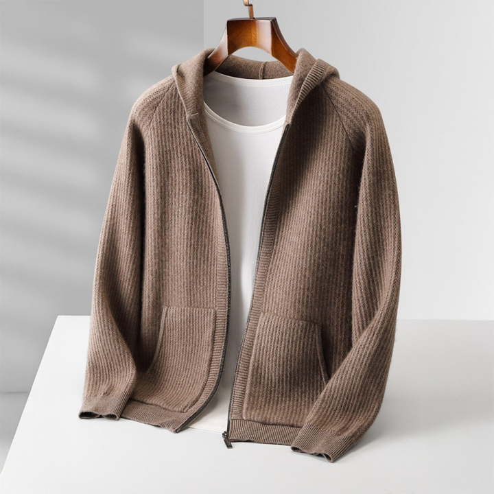 SORRENTO KASHMIIR ZIP HOODIE