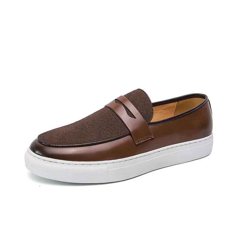 Šikid nahast loafers