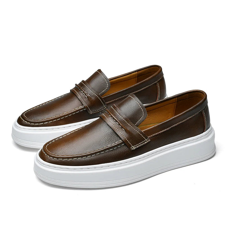 Premium nahast Loafers