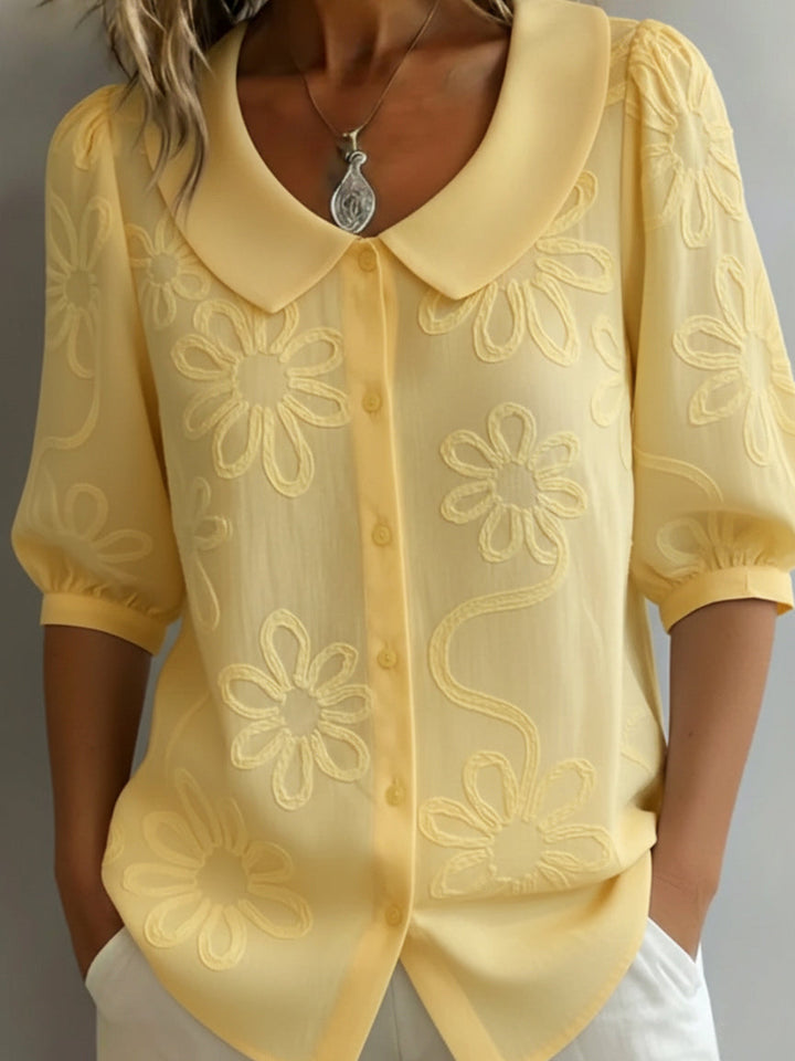 TESSA LOODUSLIK LILLELINE TOP
