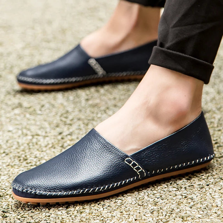 Kerged Nahast Loafers
