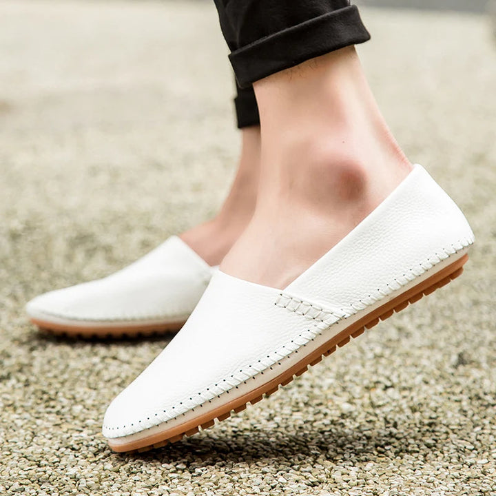 Kerged Nahast Loafers