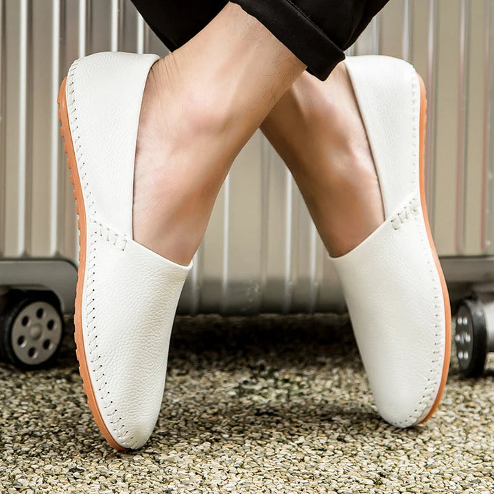 Kerged Nahast Loafers