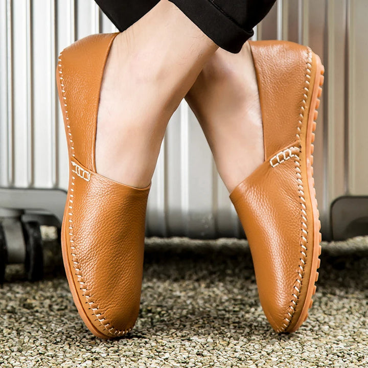 Kerged Nahast Loafers