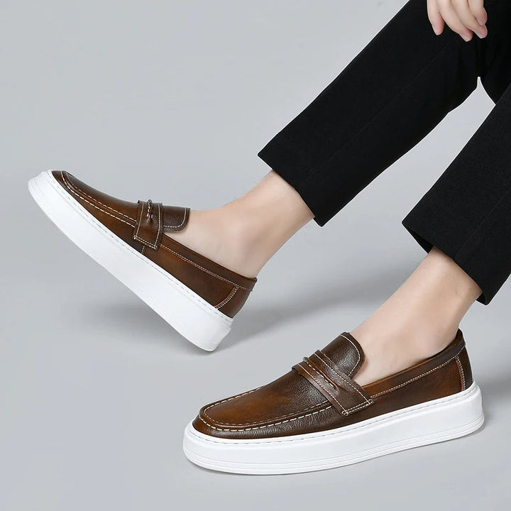 Leren bootschoenen