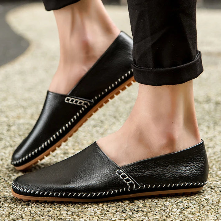 Kerged Nahast Loafers