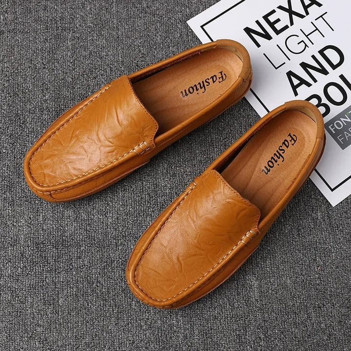 Vintage nahast Loafers