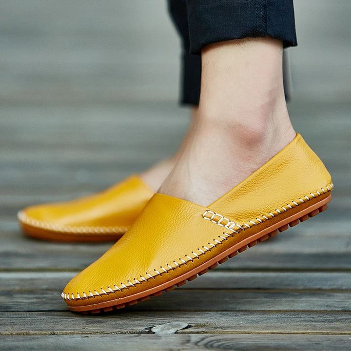 Kerged Nahast Loafers