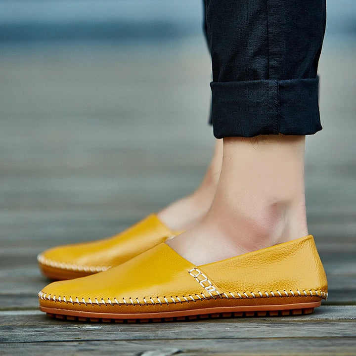 Kerged Nahast Loafers