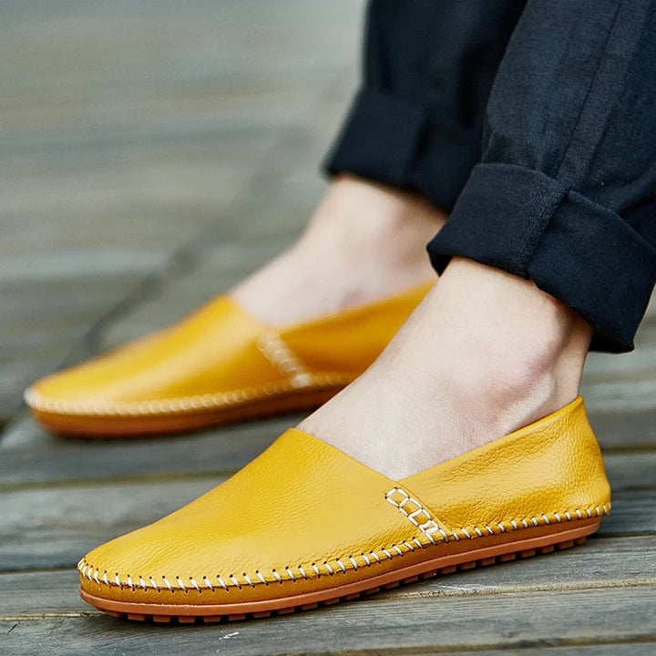 Kerged Nahast Loafers