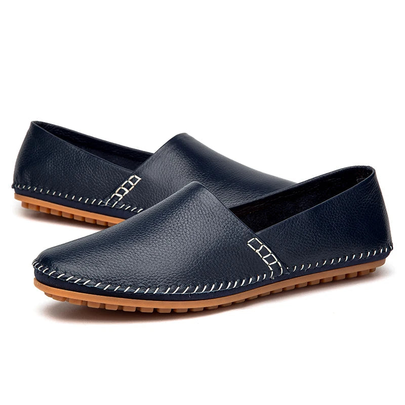 Kerged Nahast Loafers