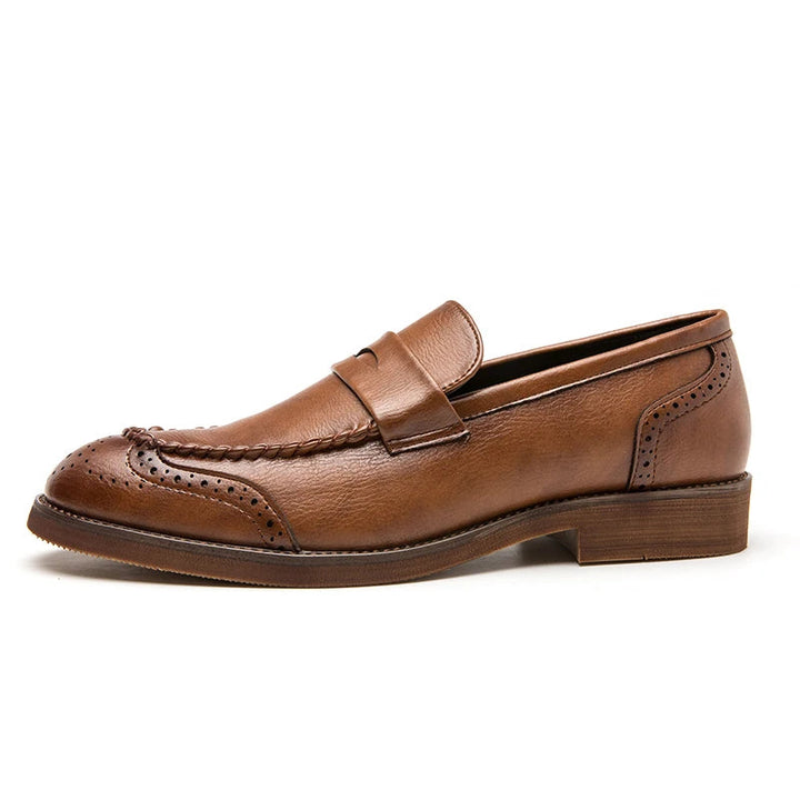 Šikid nahast loafers
