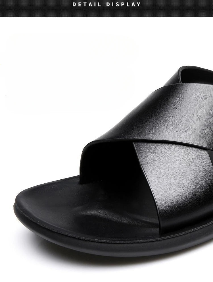Elegantne Nahast Sandaalid