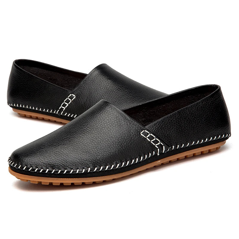 Kerged Nahast Loafers