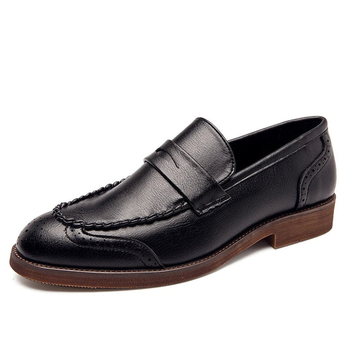 Šikid nahast loafers