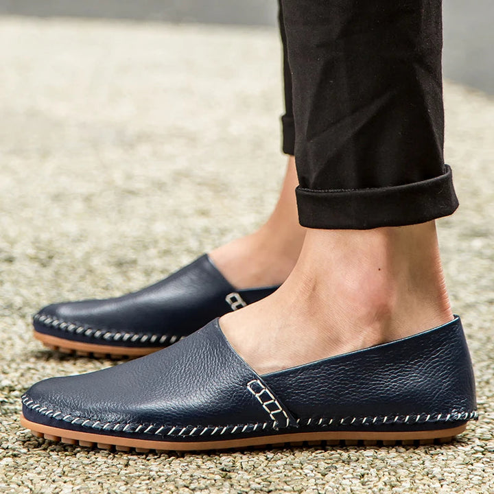 Kerged Nahast Loafers
