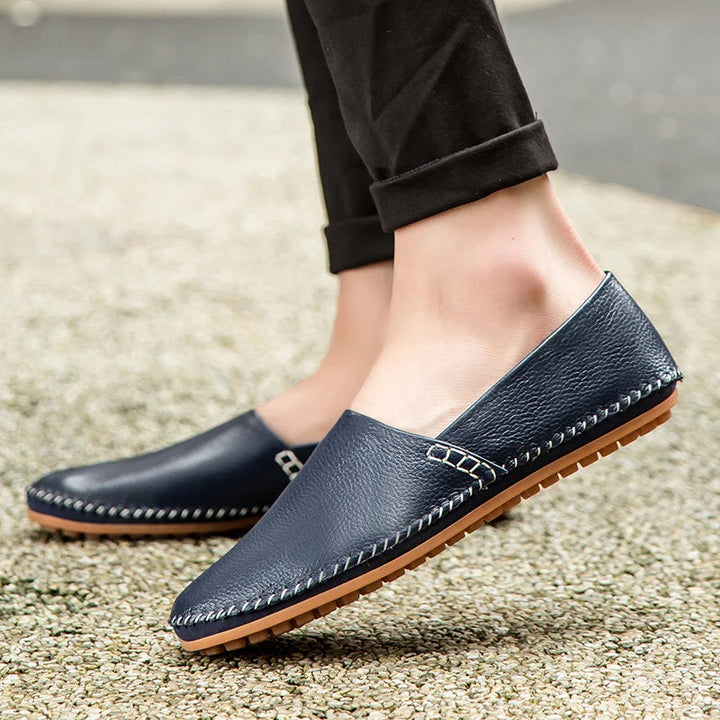 Kerged Nahast Loafers