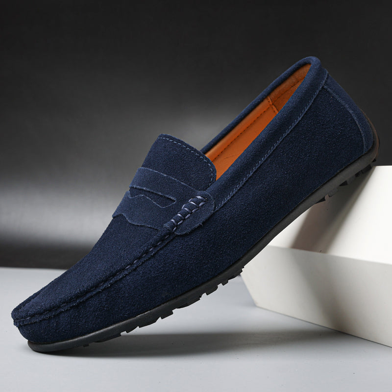 Retro samet meestele Loafers