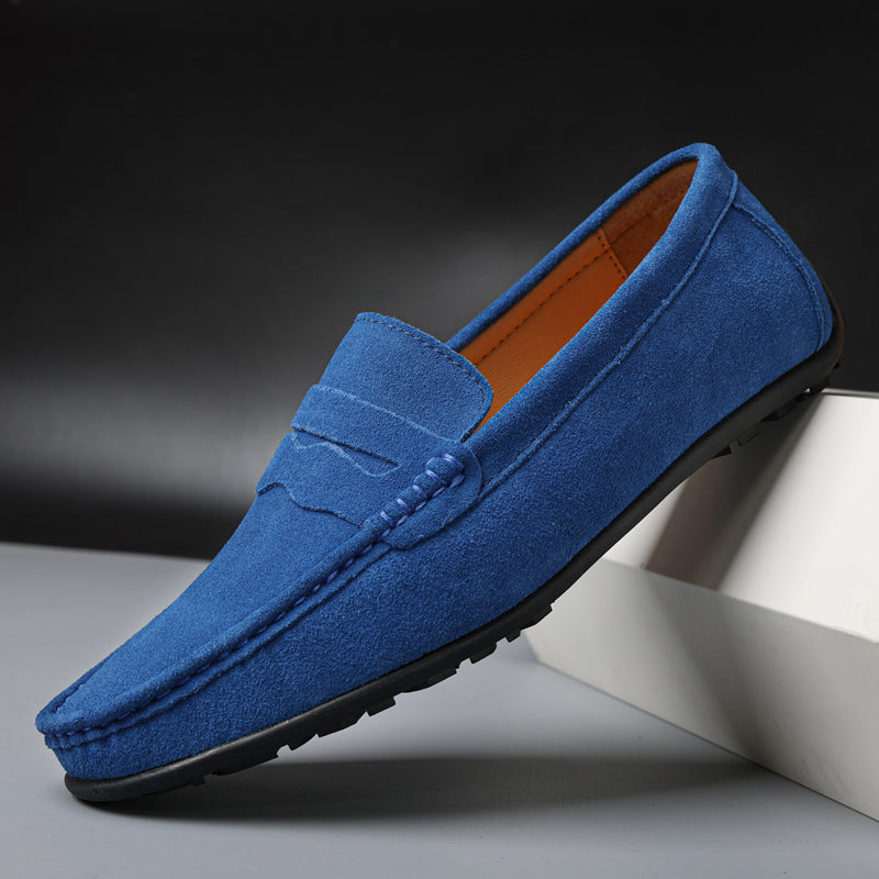Retro samet meestele Loafers