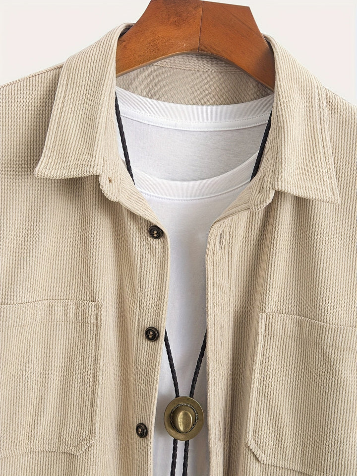 Mugav ribfluweelne vest