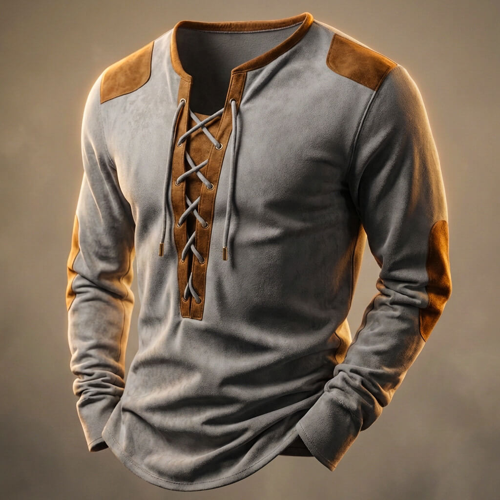 Vintage Henley-särk