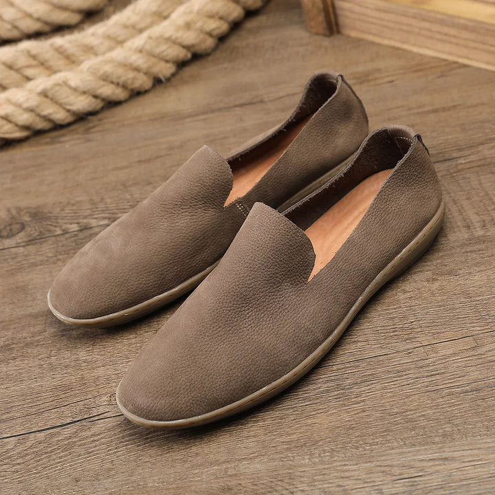 Nahast Loafers meeste jaoks