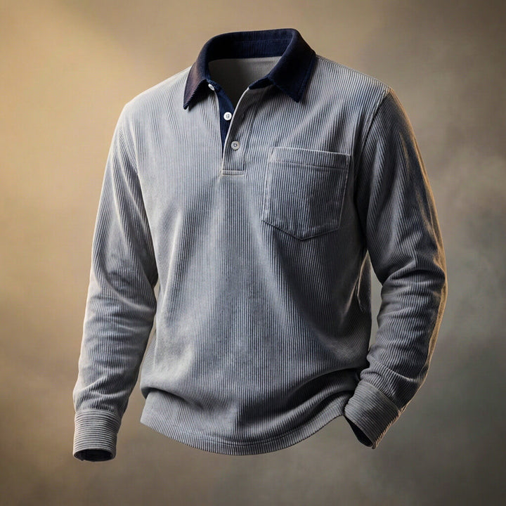 Elegantne poloshirt korduroost