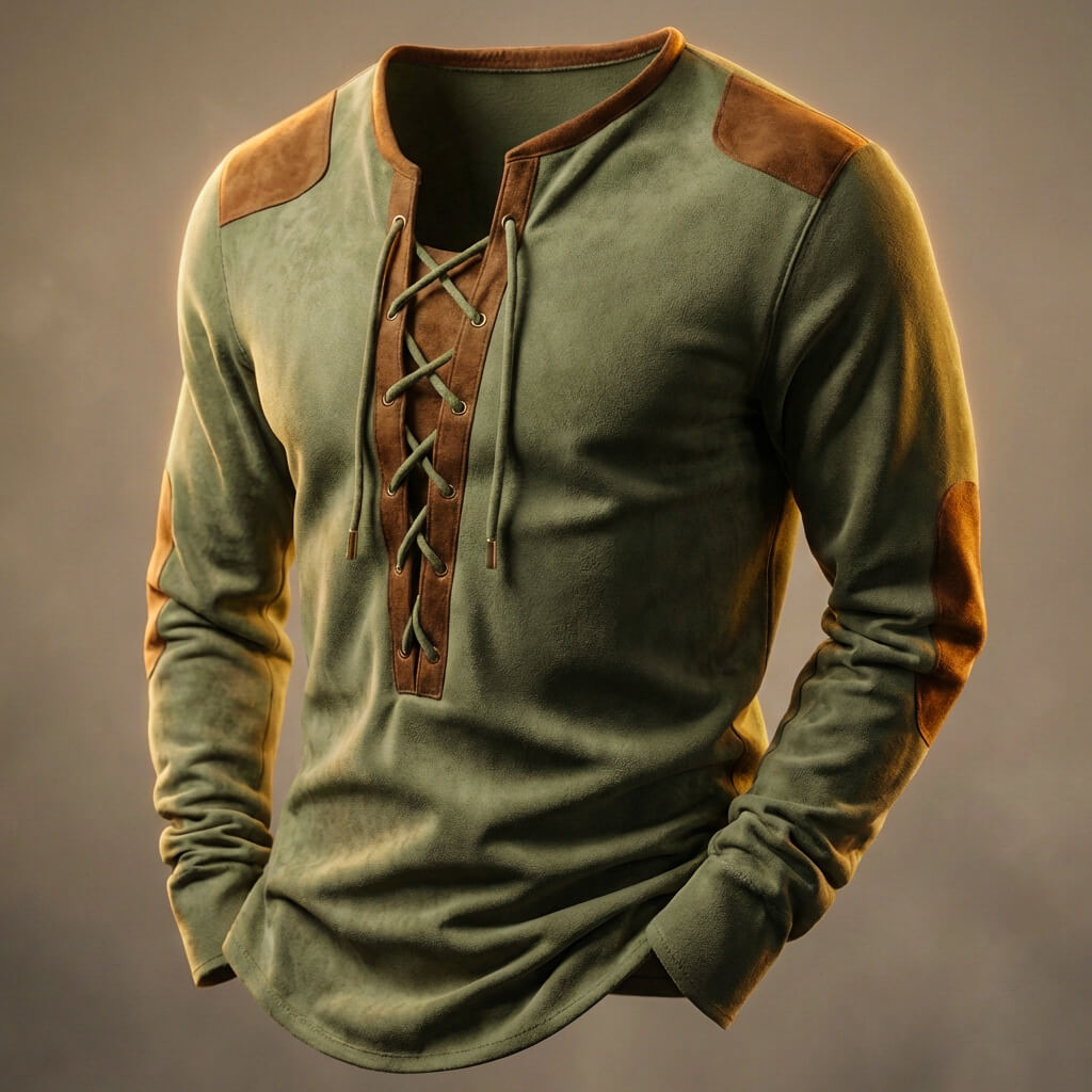 Vintage Henley-särk