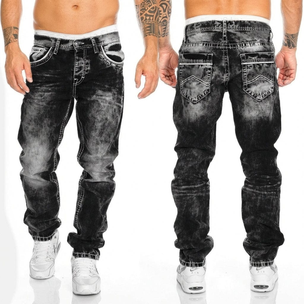 Denim mootorrattapüksid