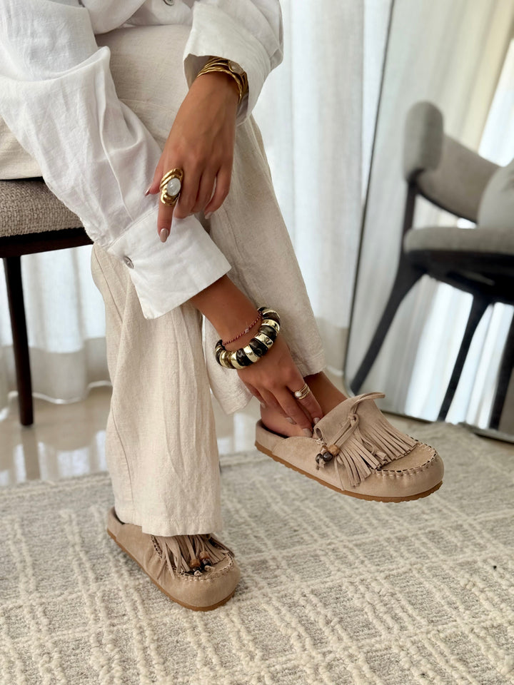 Sabrina | Boho stiilis klotsid frakidega