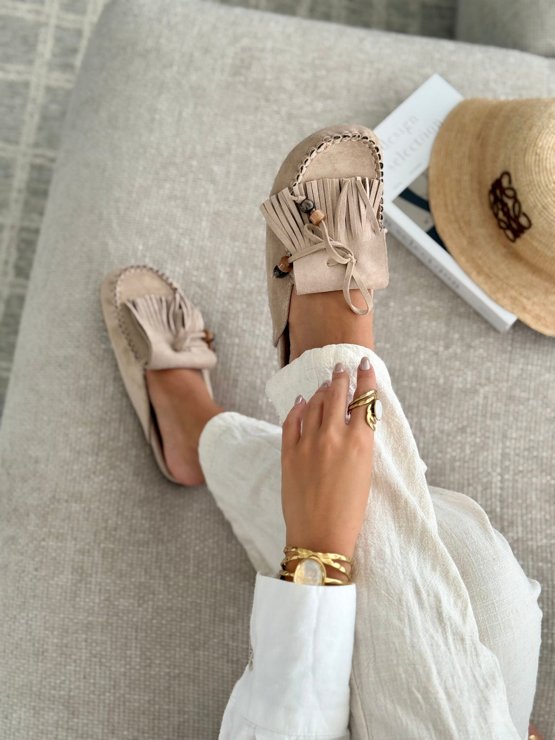 Sabrina | Boho stiilis klotsid frakidega