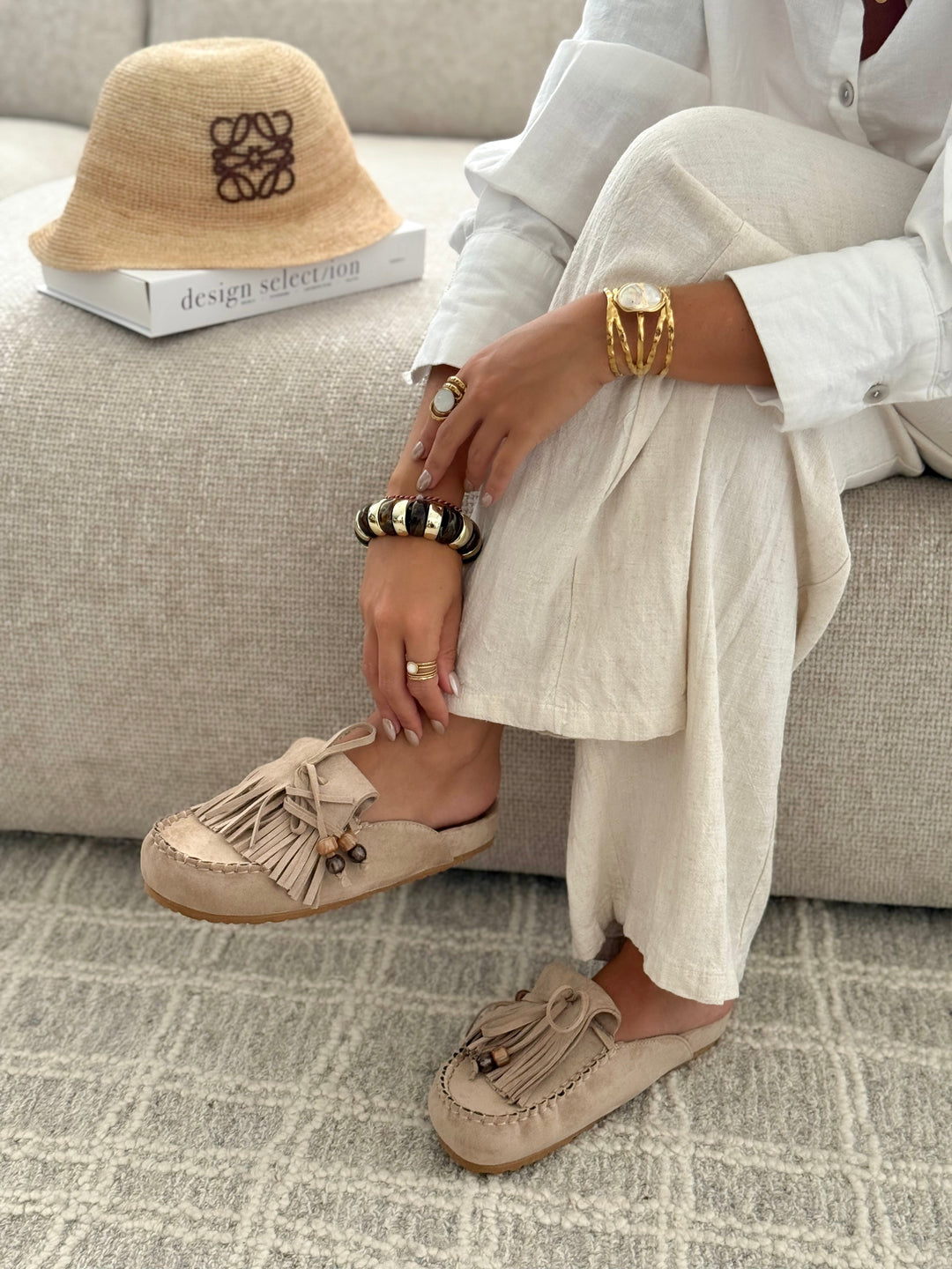 Sabrina | Boho stiilis klotsid frakidega