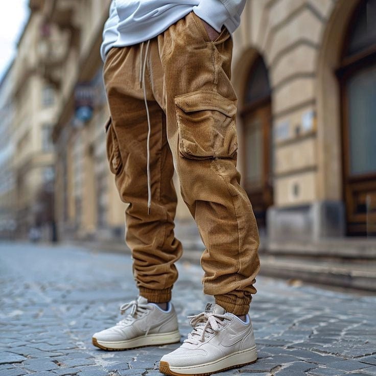 Elegantsed Corduroy Püksid