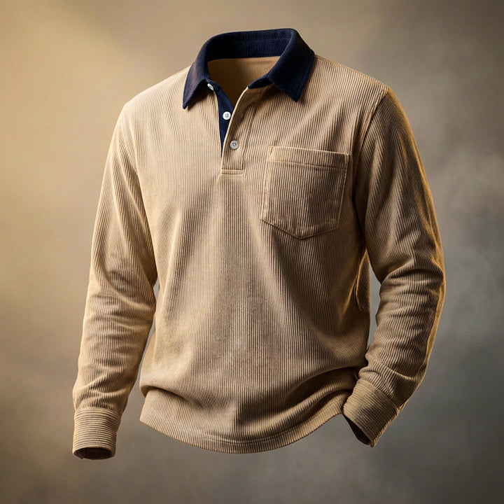 Elegantne poloshirt korduroost